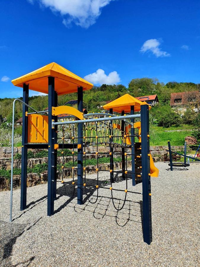 רוטנבורג אוב דר טאובר Gasthof Alte Schreinerei מראה חיצוני תמונה